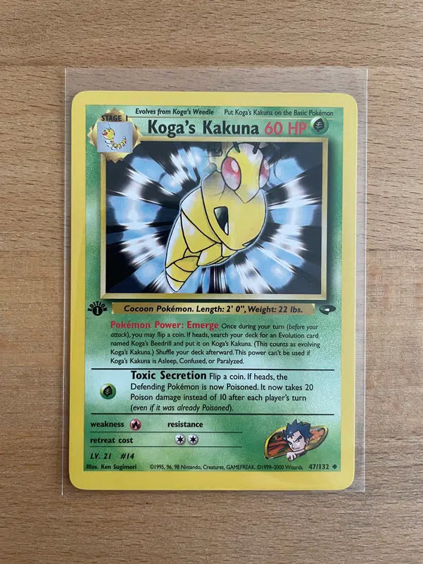 Voggt - buy Koga's Kakuna Gym Challenge 1st edition Voggt - buy Koga's Kakuna Gym Challenge 1st edition