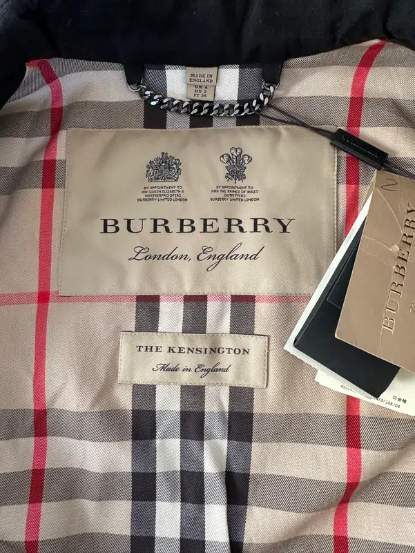 Voggt - buy Trench-coat Burberry modèle “ the Kensington ” heritage black 🤍