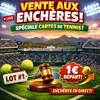 Cartes Tennis Topps Chrome 2025 -  Lots 1€ PDD & Give ++