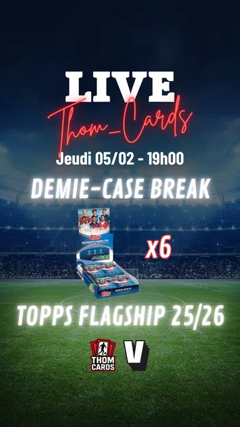 ⚽ DEMIE-CASE BREAK - 6 x Topps UCC Flagship 25/26 Hobby Box ! 💥