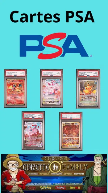 Les cartes PSA de la Guizette Family