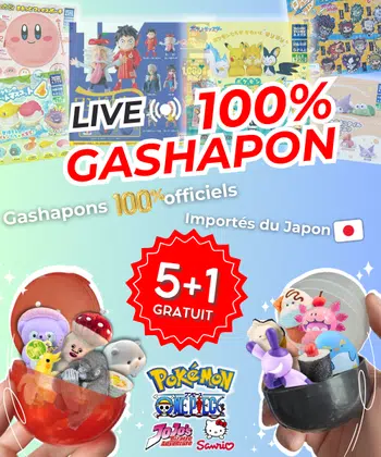💥SHOW 100% GASHAPON Pokémon, One Piece, Sanrio, Kirby, etc