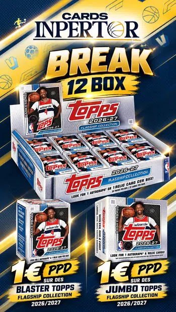 NOUVEAUTE: CASE BREAK HOBBY FLAGSHIP NBA 26-27 ET 1€ DE PDD NBA FLAGSHIP 26-27