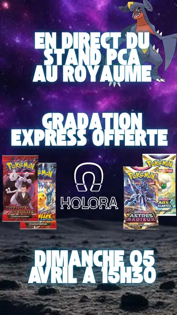 🎁GRADATION OFFERTE BOXBREAK FR 🎁 EN DIRECT DU STAND PCA AU ROYAUME