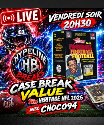 Case break value topps héritage NFL