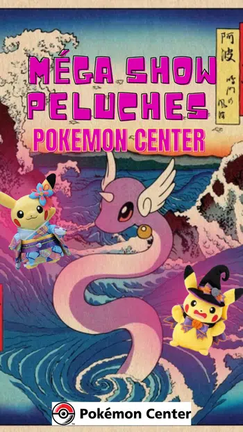 MÉGA SHOW PELUCHE POKEMON CENTER tout droit du Japon!🇯🇵