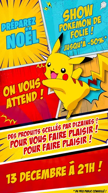 PIKACHU de Noël !