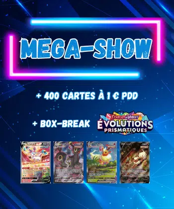 ✨ MEGA-SHOW ✨ + DE 400 CARTES à 1€ PDD + BOX-BREAK 8.5😍 + TRI-PACK 8.5 GIVE ACHETEUR 🎁