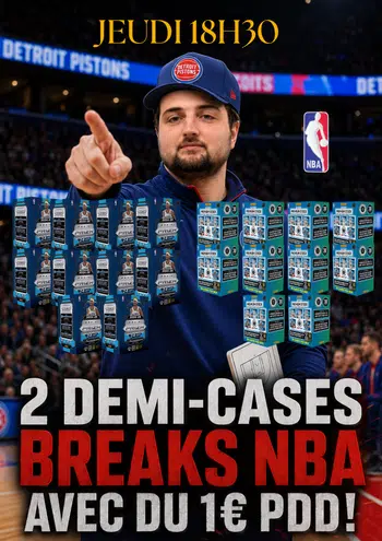 🏀 2 1/2 CASES BREAKS NBA AVEC DU 1€ PDD! 🏀