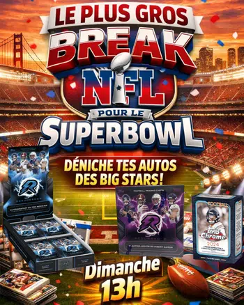 🏉 LE PLUS GROS BREAK NFL POUR LE SUPERBOWL 🏉
