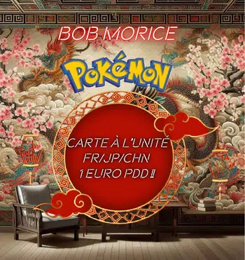 🔥 Carte à l'unité 1€ PDD SL EB YX 🔥 FR/JP/CHN 🔥