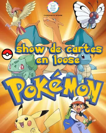 Show Cards&Co : cartes en loose et lots , cartes gradées et give !!!