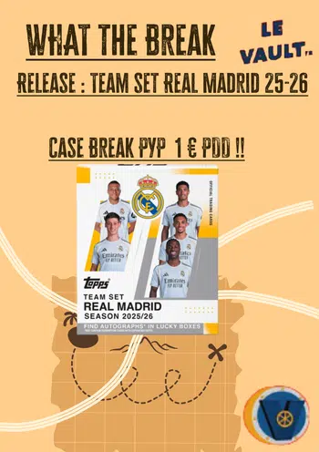 Topps Real Madrid Team Set 1 € PDD !