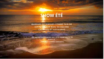 ARTICLES ÉTÉ NEUF À -50%