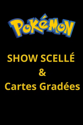 Show items scellés & gradées 1€ PDD