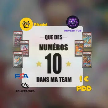 QUE DU NUMERO 10 DANS MA TEAM PSA & COLLECT AURA