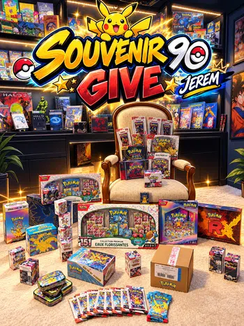 SHOW GIVE FIRST  Première sur VOGGT POKÉMON