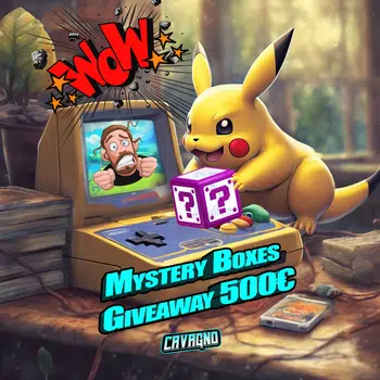 500€ De cadeaux ! Mystery Box