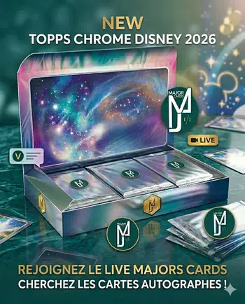 🏰💥 BOXBREAK NEW TOPPS CHROME DISNEY 2026 💥🏰