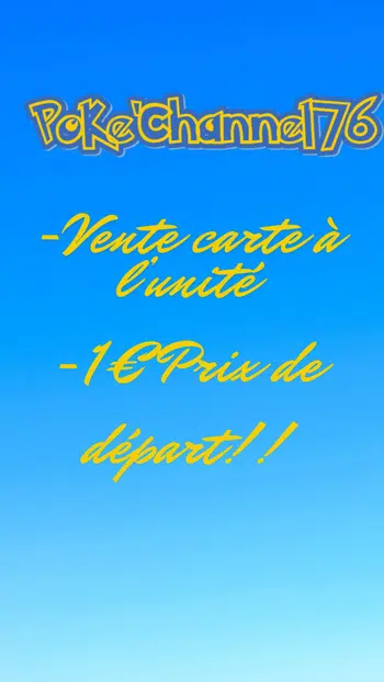 Carte à l'unité 1€ PDD !!