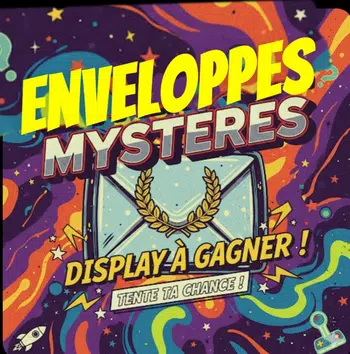 Enveloppe Mystère 🍀  🏆 DISPLAY 2.5 et coffret Pika  a gagner 🏆