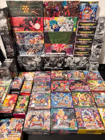 LE PLUS GROS SHOW SCELLE DRAGON BALL SUPER US/FR 53 ARTICLES DIFFERENTS