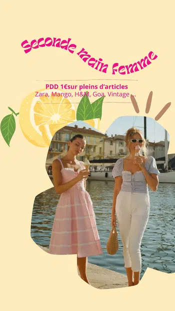 SECONDE MAIN FEMME ET FILLE 2 3 ANs