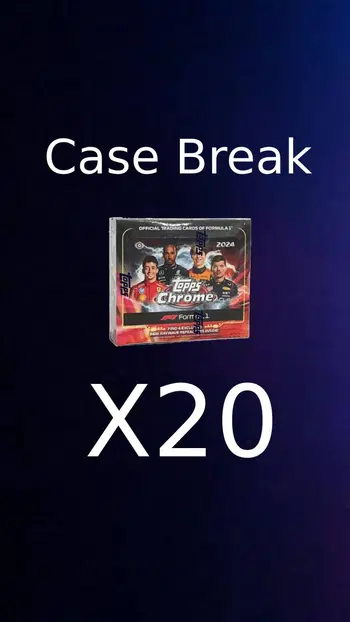 Case Break Topps Chrome F1 Formula 1 Qualifying Lap Hobby F1