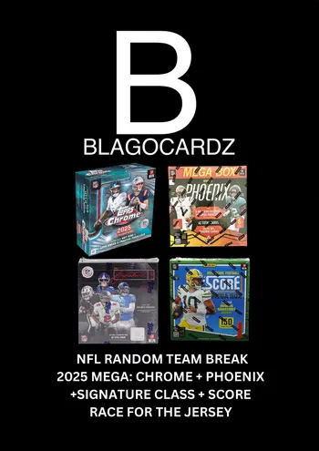 NFL Random Team Break mit Chrome, Signature Class, Phoenix & Score #392