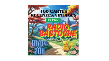 Radio Bastoche ! 100 Cartes - 1€ PDD