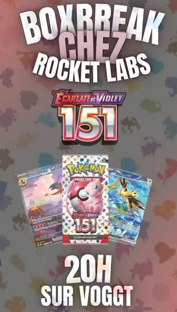 🔥 Boxbreak 151 FR de RocketsLabs🔥