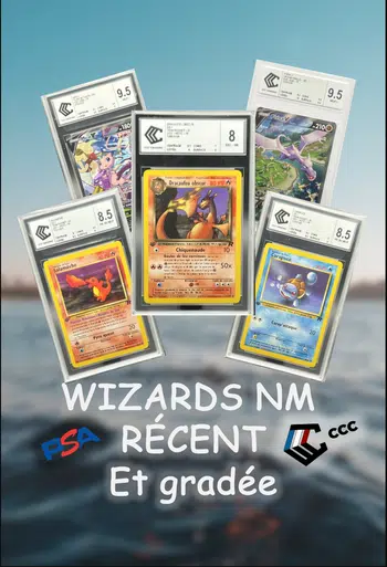 Wizards ED1 NM + Récent + Gradée