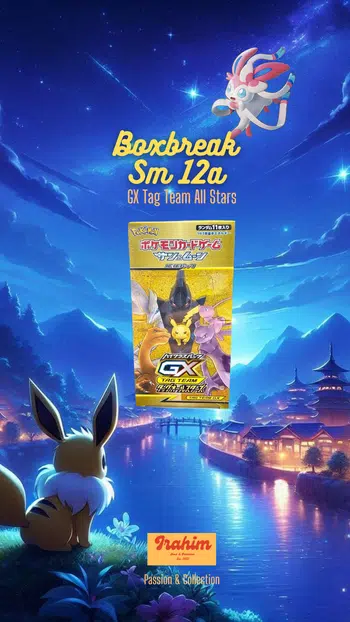 💫 Boxbreak SM12A GX TAG TEAM ALL STARS 💫 Give acheteur Display SV11