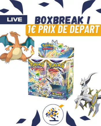 Boxbreak Stars Etincelantes 1€ prix de départ