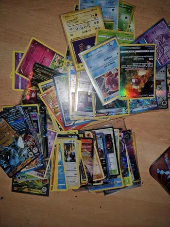 Divers cartes pokemon à l'unité