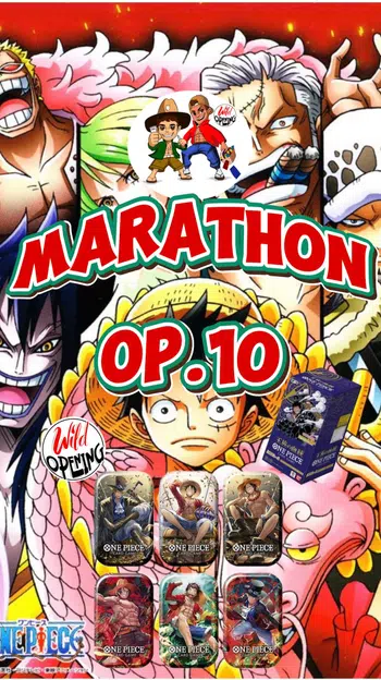 Marathon Boxbreak OP10 !! Venez gagner une carte manga et d’autre alt !  Let’s go !