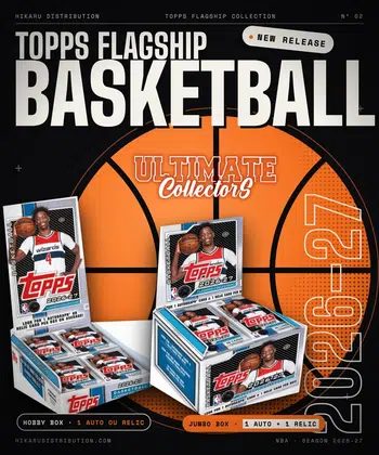 🏆 ULTIMATE BREAK – NEW RELEASE TOPPS FLAGSHIP BASKET 26/27 🏆