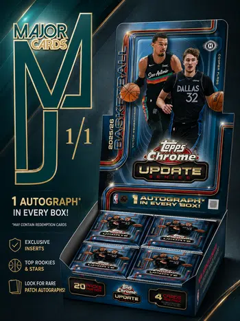 ✨🏀 NEW TOPPS UPDATE CHROME NBA 2026 🏀✨