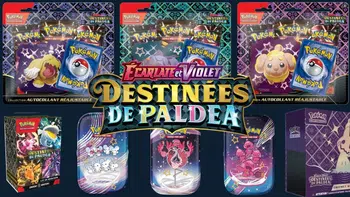 BOXBREAK EV 4.5 DESTINEE DE PALDEA : PREMIUM + POKEBOX + MINI TIN / ETB