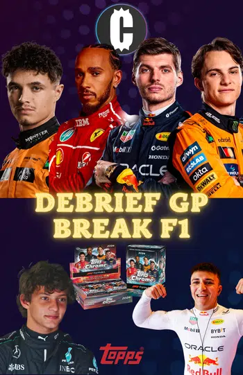 🏁  Debrief GP F1 🏎️ 💨 + PCS [Boxbreak/cartes]