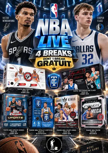 BREAK NBA OFFERT, SHOW DE FOLIE PRISTINE, UPDATE SERIES, ... ! 🏀