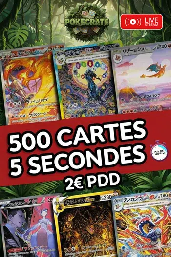 +500 cartes FLASH | Pépites dès 2€ |
