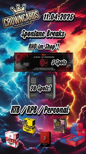 Spontane Breaks - checkt den Shop