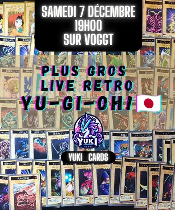 Gros Show Retro Yu-Gi-Oh! 🇯🇵