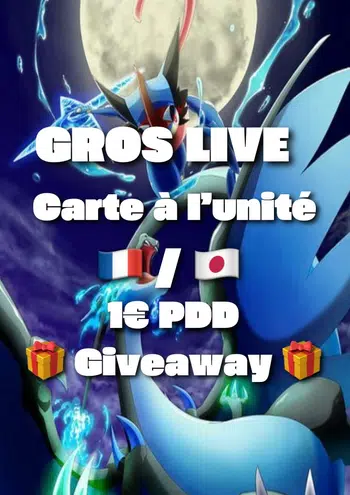 Gros Live 1€ PDD !! des pépites FR 🇫🇷 /JAP🇯🇵  + Giveaway 🎁 à gogo
