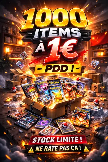 🇨🇳 SHOW SCELLÉ 1000 ITEMS À 1€ PDD 🔥🇨🇳