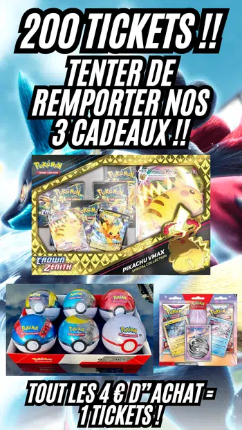 Méga Boxbreak pokémon SV2A,SV4A,SV4M,,SV2P,SV7,EB07,EV02,EV04,EB9,EB10,EB11,EB04,EB01,Sl3,SL3.5 et SL01 un coffret pikachu à remporter