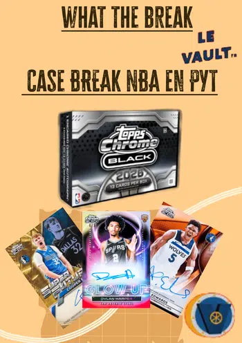 Release Day - Topps Chrome Black NBA ! PYT et perso