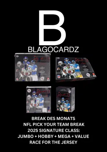 Return of Break des Monats mit Signature Class Jumbo + Hobby (6 Autogramme) #382