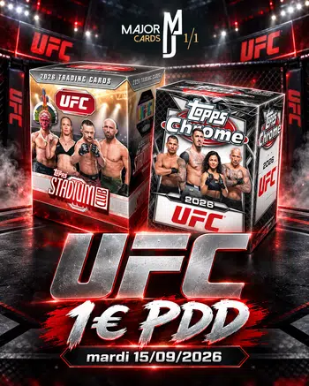 ✨🥊 BOXBREAK UFC CHROME & STADIUM 1€ PDD 🥊✨